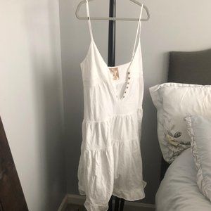 O'Neill White Cotten Beach Dress